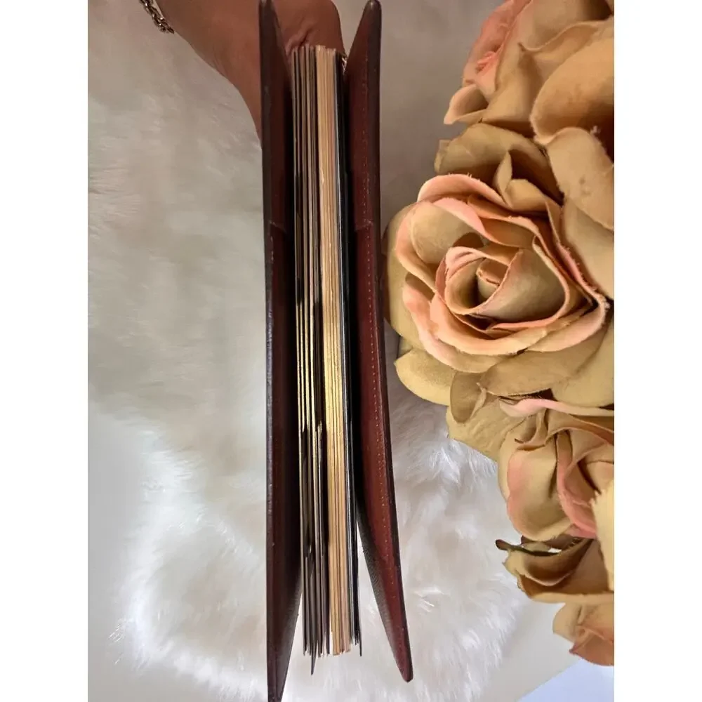Authentic 70s Vintage Louis Vuitton Monogram A5 Desk Agenda Cover (predate code) - Picture 8 of 15